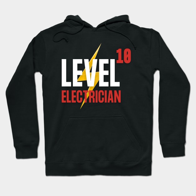 Level 10 Electrician Hoodie by NICHE&NICHE